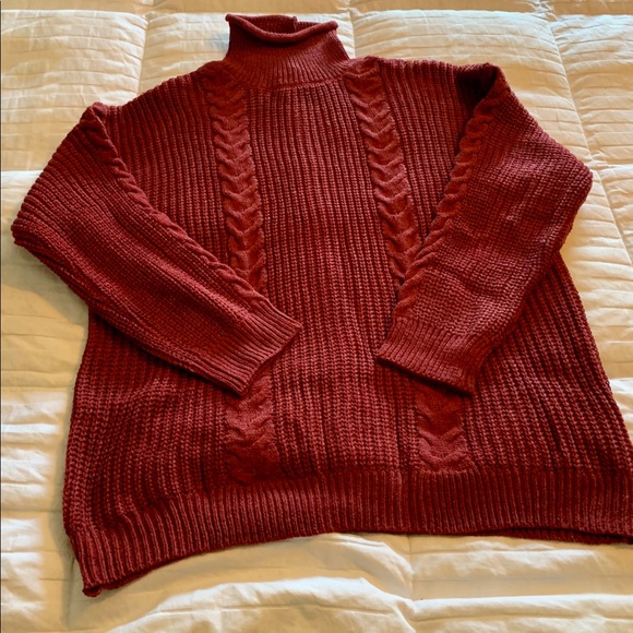 Derek Heart Cable knit sweater (2X) - Picture 5 of 7